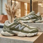 Маратонки NB Olive